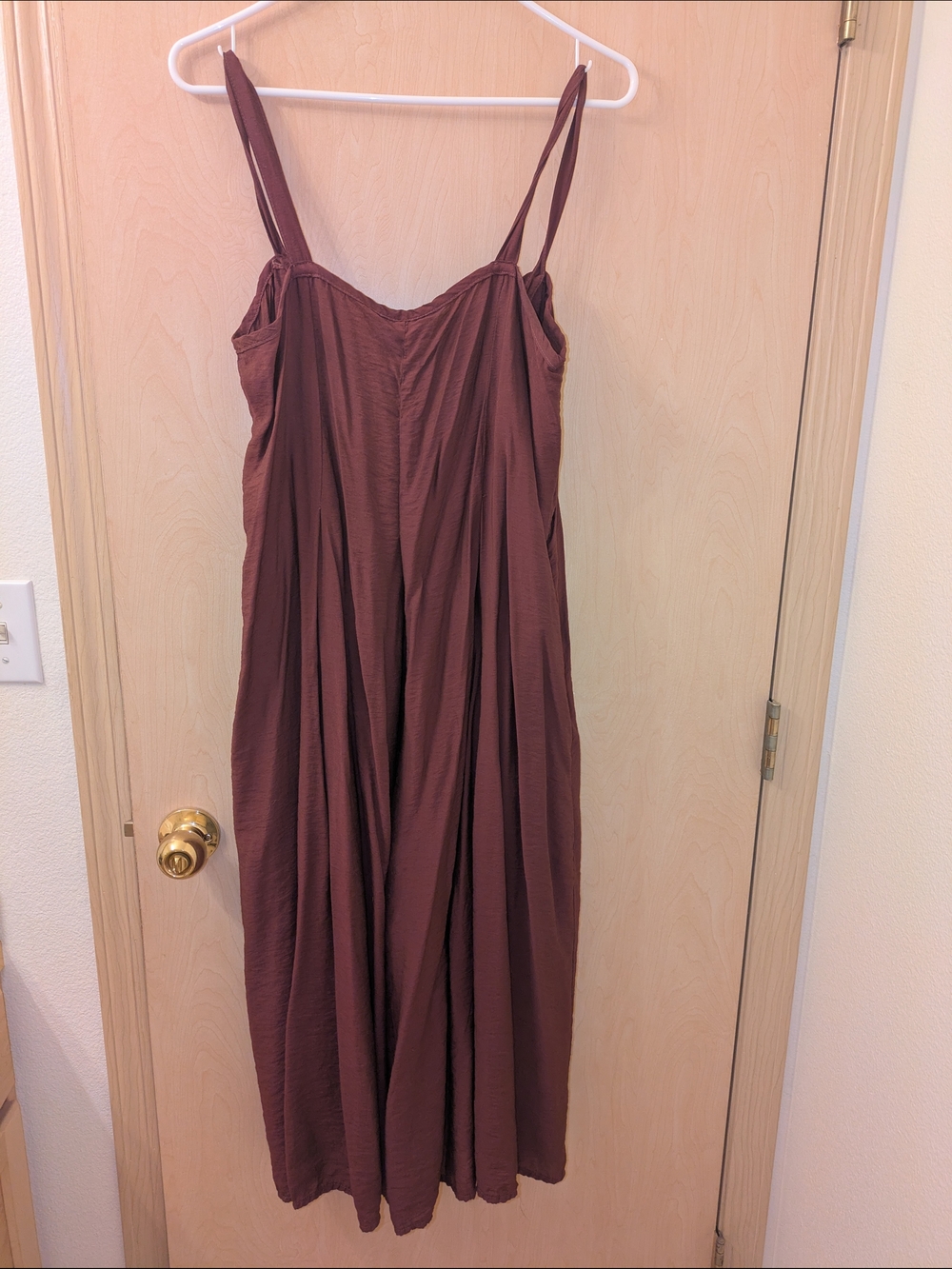 Cut Loose Rayon Parachute Cropped Jumpsuit